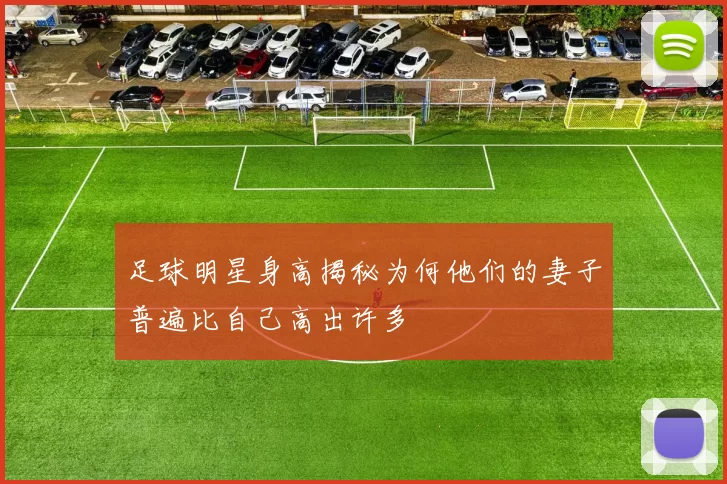 足球明星身高揭秘为何他们的妻子普遍比自己高出许多