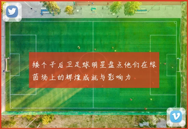 矮个子后卫足球明星盘点他们在绿茵场上的辉煌成就与影响力